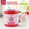 Soeos Strawberry Popping Boba Pearls 6.6 Pounds, Bursting Boba Pearls