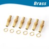 Brass Hose Connection Adapter, Pack of 6 10 mm Hose