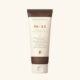 Wonder Bath pH 5.5 Wonder Bath Mildly Acidic PHA Cleansing Foam 130ml / pH 5.5 원더바스 약산성 PHA 클렌징 폼 130ml