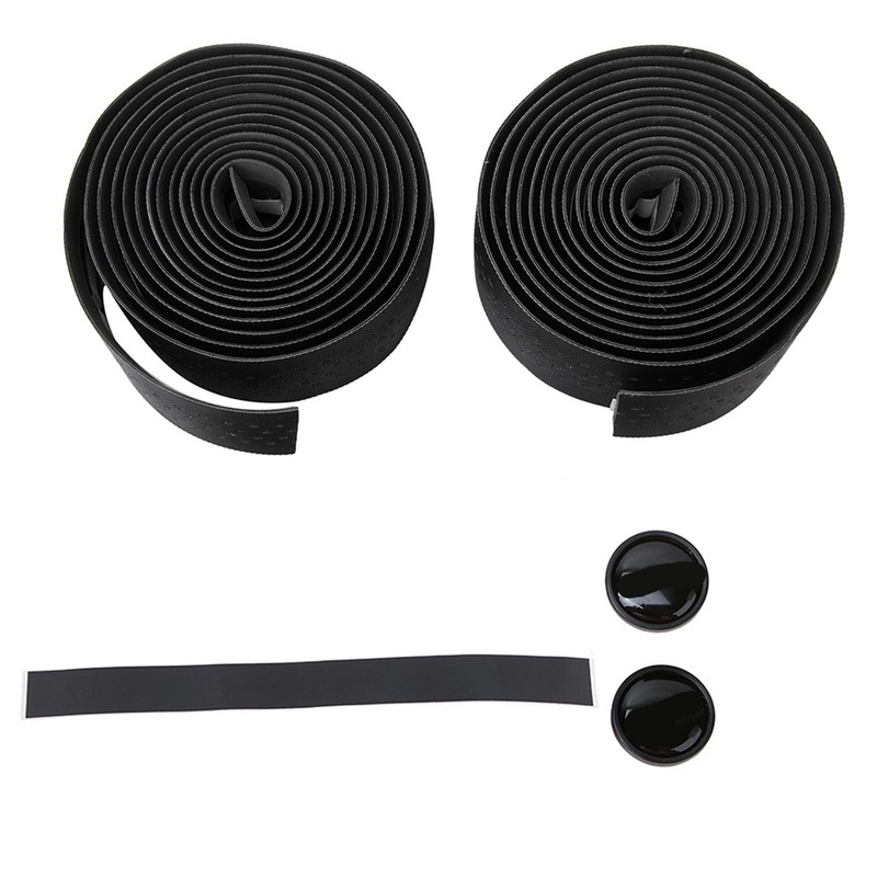 Anti skid PU Road Bike Handlebar Tapes Soft Breathable Mountain