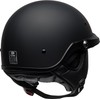 Bell Pit Boss Open-Face Motorcycle Helmet (Solid Matte Black, XXX-Large)