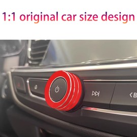 for Buick Enclave (2018-2024) Air Conditioning Trim Knob Parts（red）