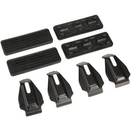 Terzo by PIAA EH425 Roof Rack Base Mounting Holders, 4 Pieces, Black