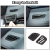 Heutamo Dashboard Air Vents Cover Frame Compatible with Land Rover