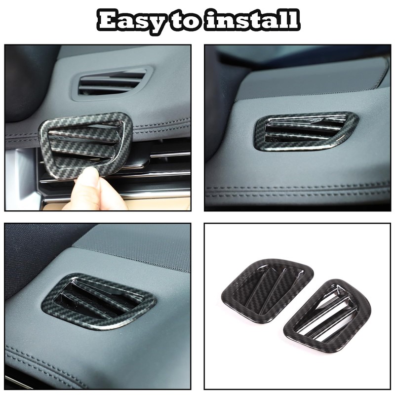 Heutamo Dashboard Air Vents Cover Frame Compatible with Land Rover