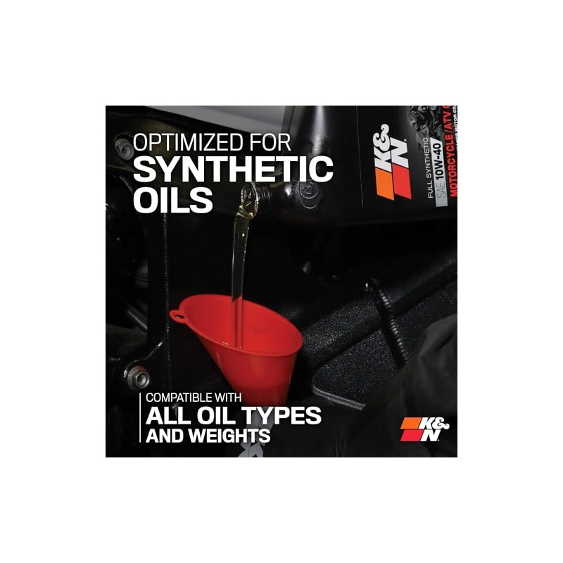 K&N Filtro de Aceite para Motocicleta