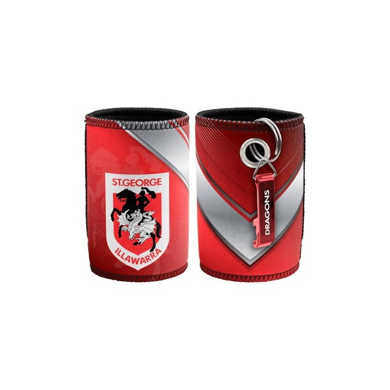 St George Dragons NRL Rugby League Stubby Holder Can Cooler