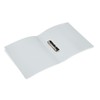 HERMA Ring Binder Translucent in White, A4, 25 mm Spine,