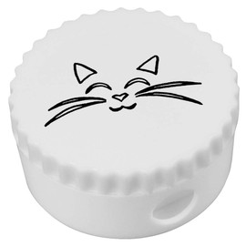 'Cat Face' Compact Pencil Sharpener (PS00010190)