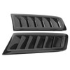 Aramox 2Pcs Universal Bonnet Air Vents Engine Hood Car Exterior