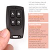 Solidremote Secure Rolling Code Remotes, 2 Pack, Compatible with KIT-1