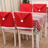 TATAFUN Christmas Chair Covers, Santa Hat Chair Covers, Christmas Dining