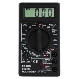 POFET Digital Voltmeter Mini Multimeter for Home Use in Factory Laboratories