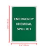 Emergency Chemical Spill Kit Sign, 8.5 x 11 in" OSHA