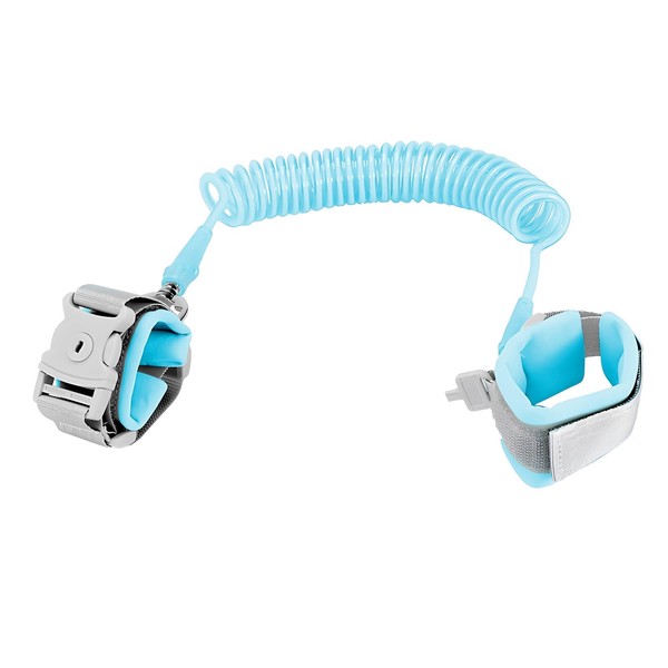 Blue Kids Safety Leash 2.5 Meters with Lockable Hand Strap