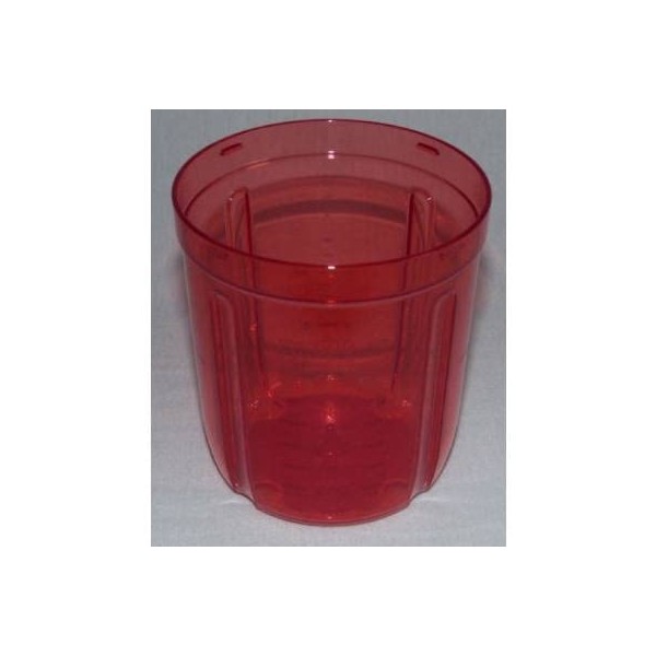 TUPPERWARE Smooth Chopper Container 730 ml red