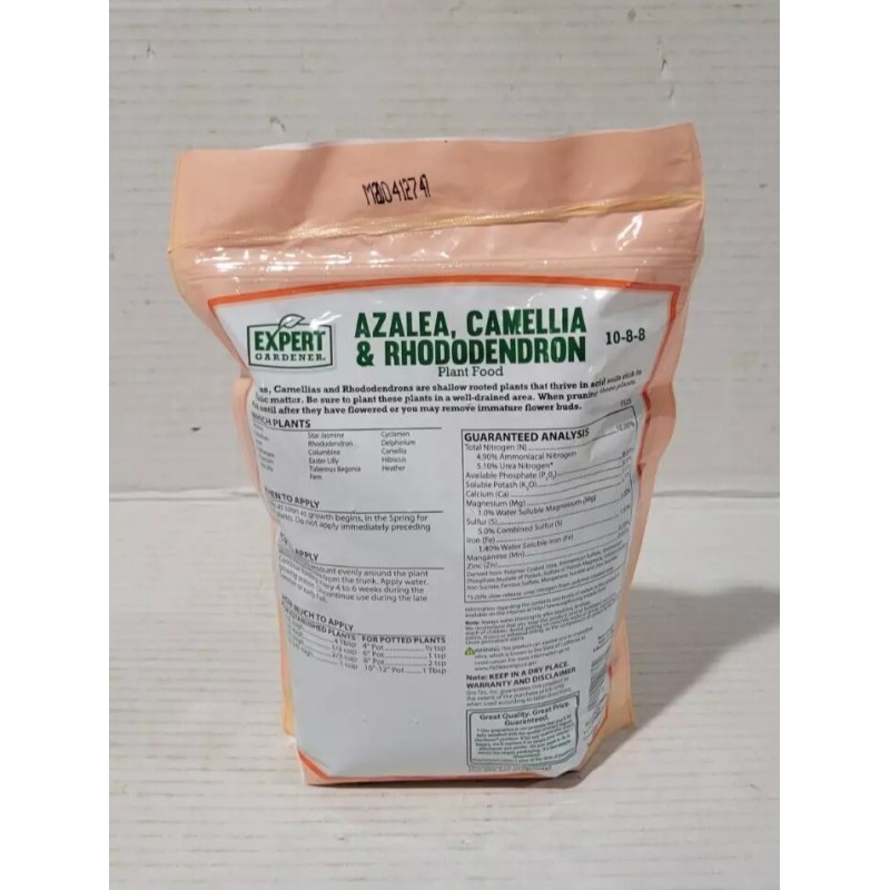 Expert Gardener Azalea, Camellia & Rhododendron Plant Food 3.5 lbs.