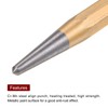 sourcing map Roll Pin Punch 5/32"x4.7"(4x120mm) CR-V Center Alignment Punch