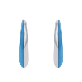 s.Oliver 2036843 Women's Stainless Steel Hoop Earrings, 2.3 cm, Gold, Comes in Jewellery Gift Box, None