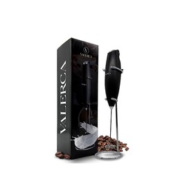 espumador de leche electrico valerca, batidora de mano de leche ultrarrapida, batidora electrica para café, café con leche, capuchino, frappé, matcha y crema para café,