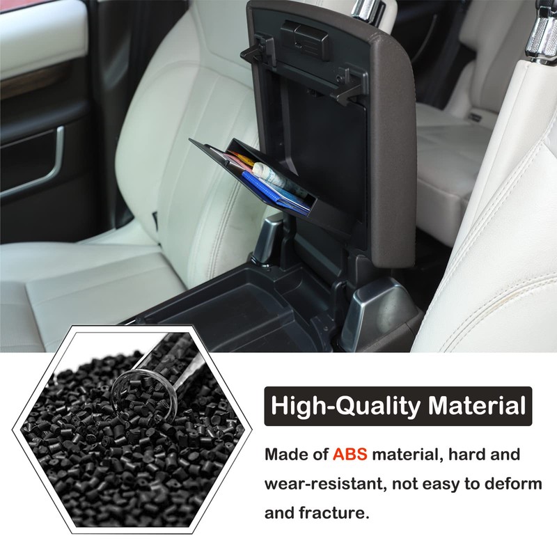 Car Armrest Hidden Storage Box Compatible with Land Rover Discovery