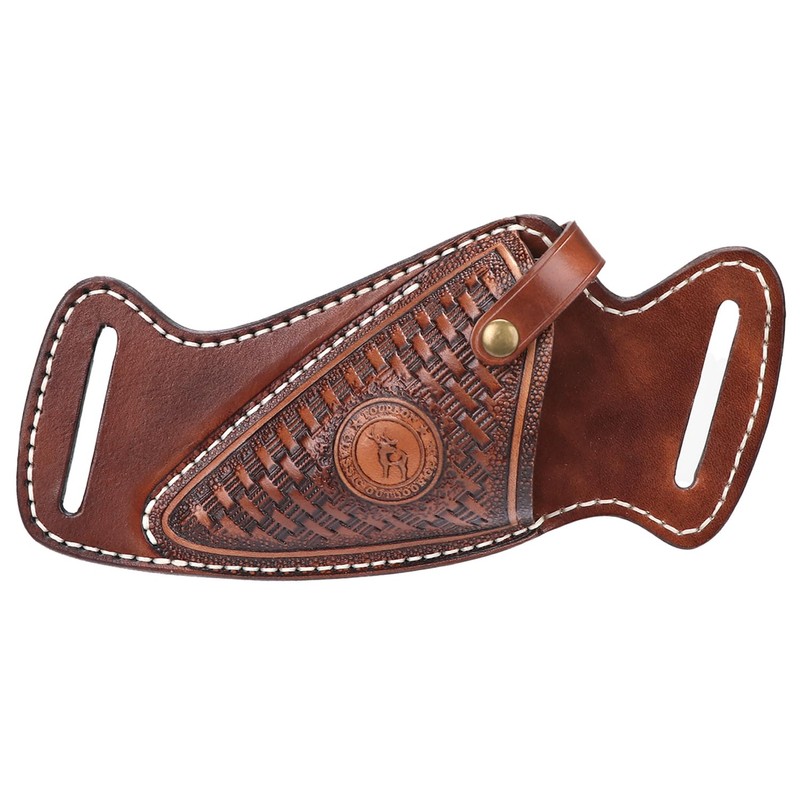 Tourbon Leather Garden Pruner Shears Sheath Scissors Holster Gardening Pouch