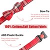 Dog Bow Tie, Vaburs Plaid Bow Tie Dog Collar Unique