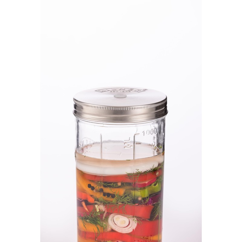 Kilner Fermentation Set / 1 Litre Jar with Fermentation Lid