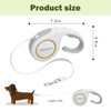 Retractable Pet Leash - 360° Tangle-Free, 16ft, for Dogs, Cats
