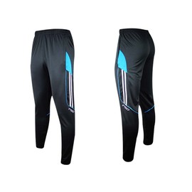 Shinestone Men's Skinny Sportswear Soccer Training Pants Fitness Pants Casual Pants (X-Large, 6600-Blue)