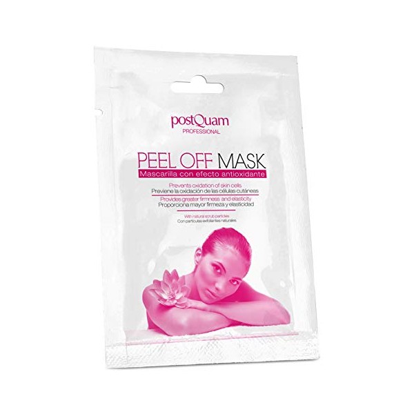 postQuam PROFESSIONAL Peel Off Antiox Facial Mask 10ml -Normal and combination skin - powerful antioxidant effect - Moisturizes and hydrates your skin - Restores vitality and elasticity - Vitamin C