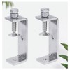 Wanfoou 2 PCS Stainless Steel C Clamp Tiger Clamp Woodworking