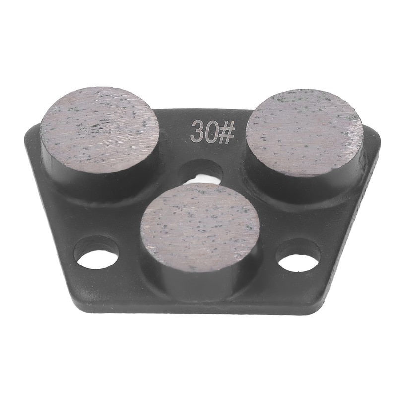 3Pcs Diamond Grinding Shoes Trapezoid Concrete Floor Cutting 3 Cylinder