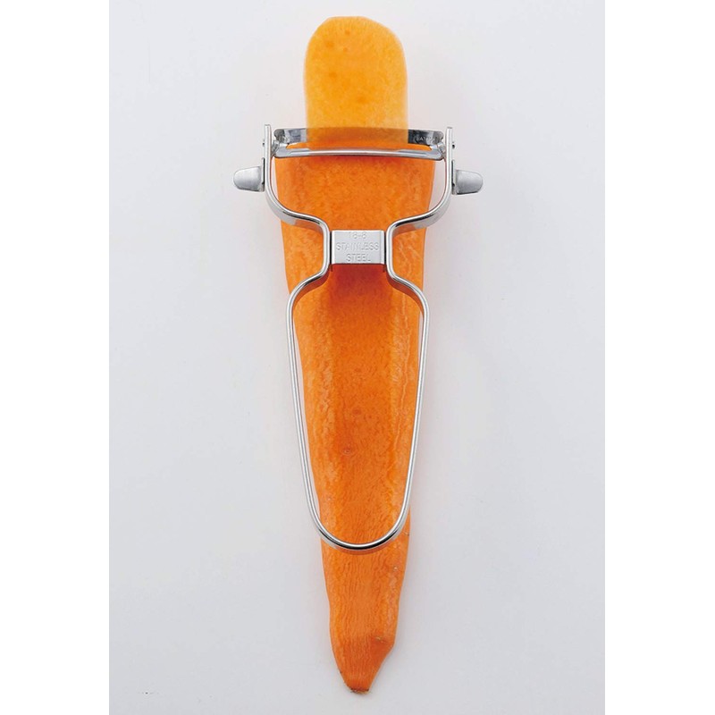 Shimomura Kihan 39956 Peeler, Rapid Speed, Stainless Steel, Dishwasher Safe,