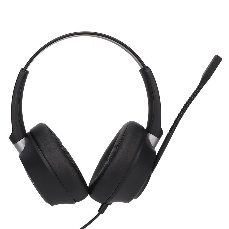 Binaural Customer Service Headset ENC Noise Reduction 3.5mm Communication Headset