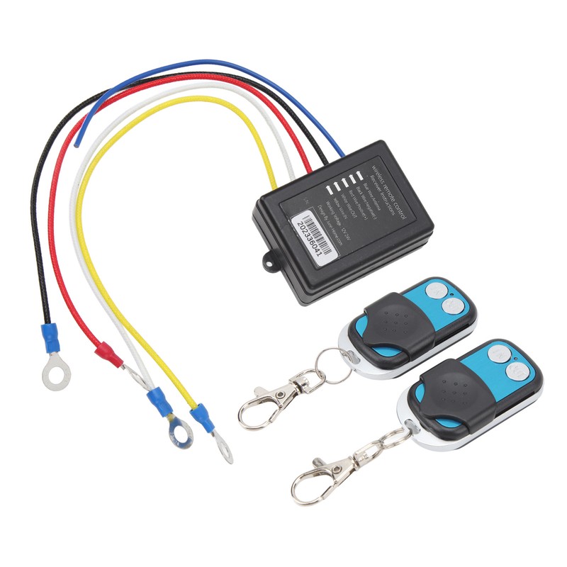 Wireless Winch Remote Control Kit 434MHz DC12V 24V 50ft Range