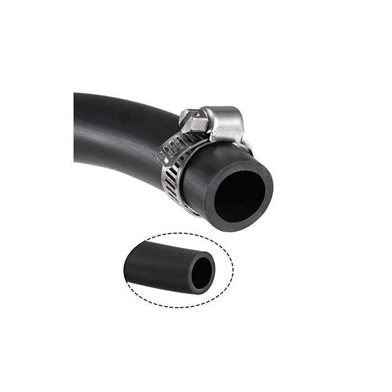 sourcing map Lubricating Oil Hose 16mm ID 21mm OD 3.3ft