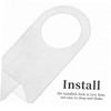 OATIPHO Quartz Movement Hanger, 5 Pieces Watch Hooks Clock Replacement