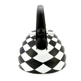 Supreme Housewares Whistling Kettle, 8x8x8 inc, Weight 4lbs, Black Diamond