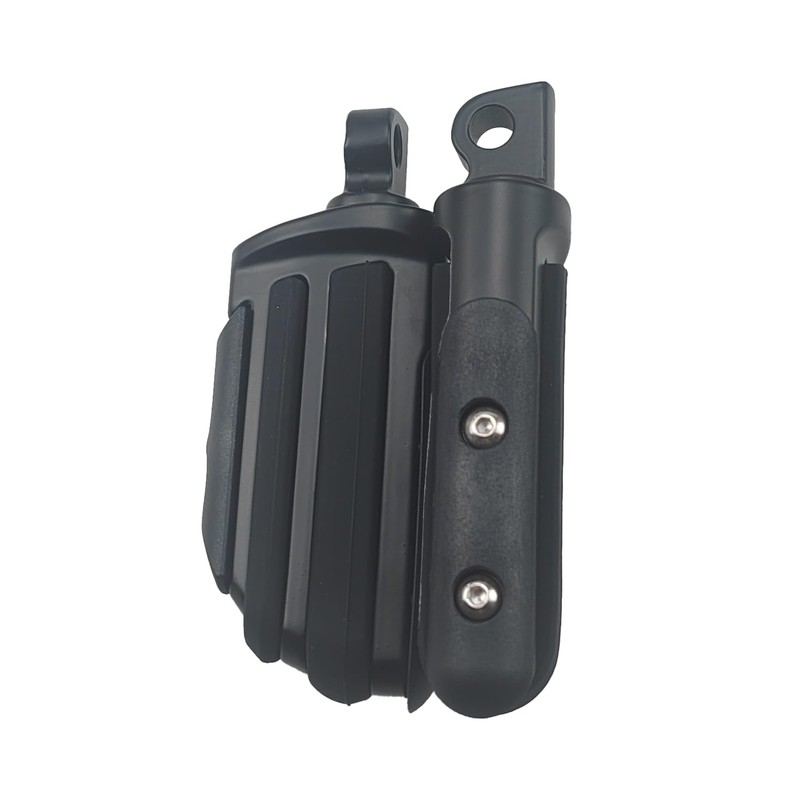 Estriberas para motocicleta y pasajero (Style-D-Metta Negro)