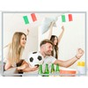 PHENO FLAGS Italy Hand Flag, Set of 10 - Small