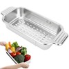 ARNTY Kitchen Strainer Stainless Steel – Extendable – Strainer Basket