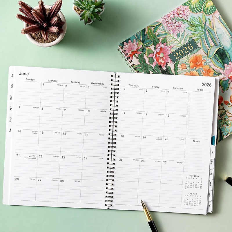 2026 Planner/Calendar - 2026 Planner Weekly and Monthly, 9” ×