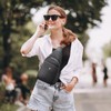 Missnine Anti-theft Sling Bag for Women PU Leather Crossbody Bag