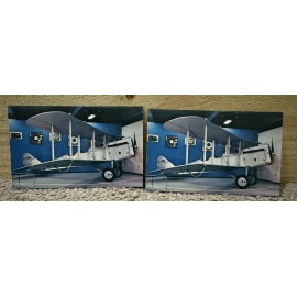 Lot Of 2 Vintage Military Plane Post Card DeHavilland D.H.4