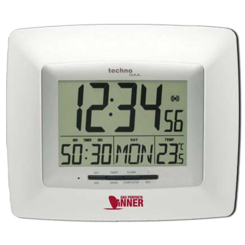 Technoline WS 8100 the perfect Dinner Radio-Controlled Wall Clock