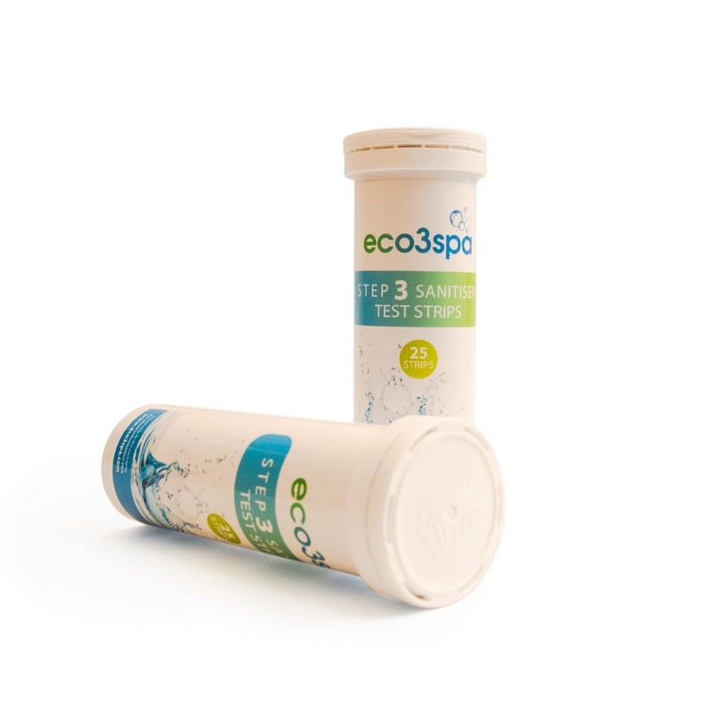 eco3spa Active Oxygen Test Strips, Pack of 25