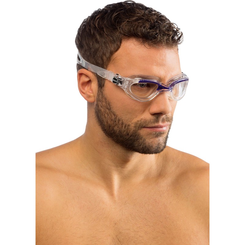 Cressi Man Flash Goggles - Separate Eyepiece Swimming Goggles with