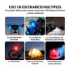 Mini Luz Led Estrobo Funciones Fija Moto Bici Auto 2pcs