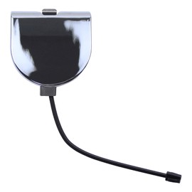 Cover Cap Rear Bumper Tow Hook Cover Bumper Cap Bumper Cover Towing Hitch Decorative Flap Trailer Lid Rear Towing Trim Chrome Rear for 500C 500C